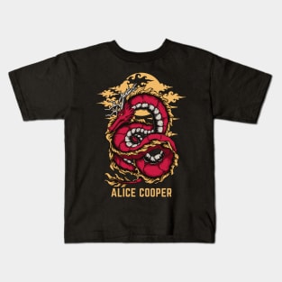 Flying Dragon Alice Cooper Kids T-Shirt